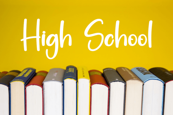 Back to School Font - Preview 2