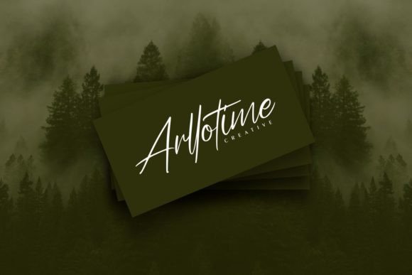 Badoga Signature Font - Preview 1