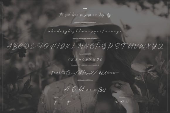 Bastaredia Signature Font - Preview 5