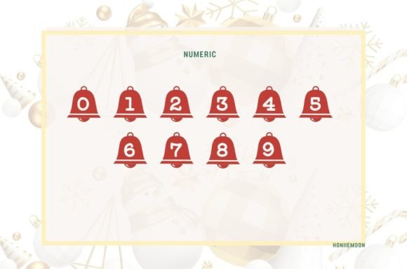 Christmas Bell Font - Preview 3