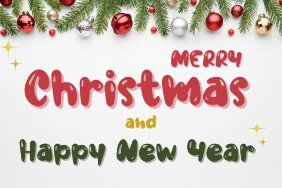 Christmas Gnome Font - Preview 1