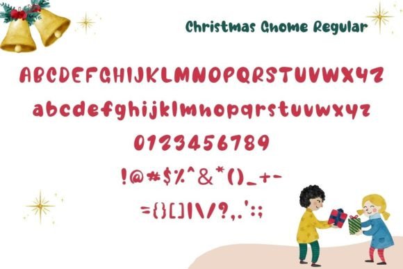Christmas Gnome Font - Preview 4