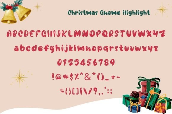 Christmas Gnome Font - Preview 5