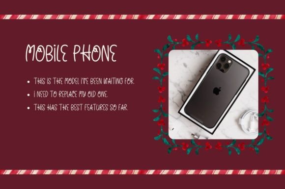 Christmas Party Font - Preview 3
