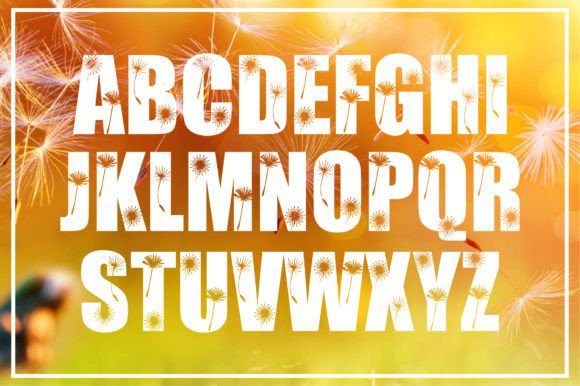 Dandelion Font - Preview 1