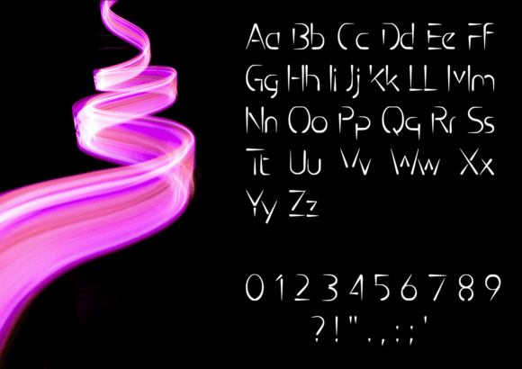 Defeat Future Font - Preview 1