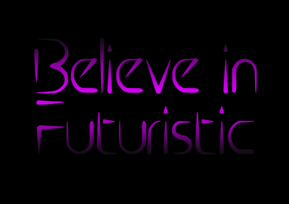 Defeat Future Font - Preview 3
