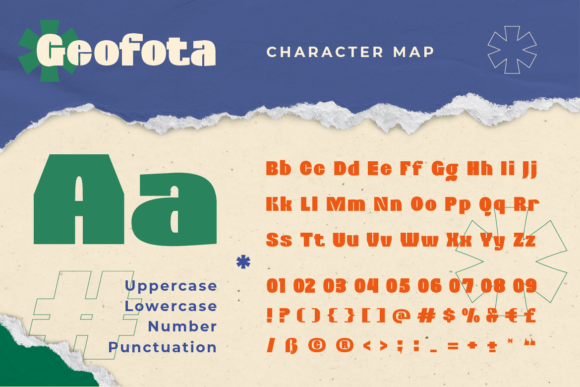 Geofota Font - Preview 1