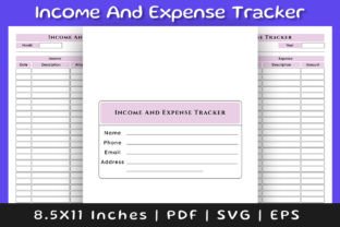 Income and Expense Tracker Interior Graphic by Pugazh Logan · Creative ...