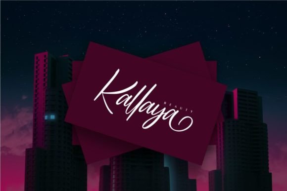 Jagakarsa Font PNG with transparent background - Preview 1