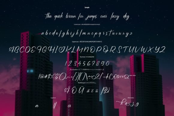 Jagakarsa Font PNG with transparent background - Preview 5