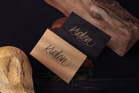 Justoria Font PNG with transparent background - Preview 1