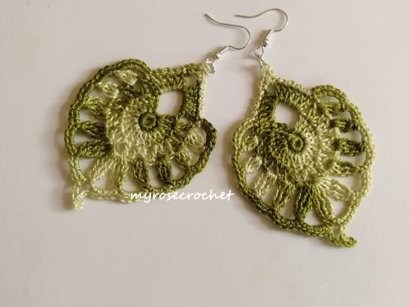 Leaf Dangler Earring Pattern