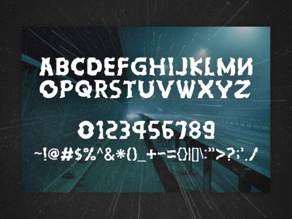 Mastereka Font PNG with transparent background - Preview 3