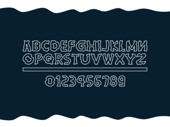 Mastereka Font PNG with transparent background - Preview 4
