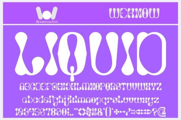 Rainy Day on Thursday Font PNG with transparent background - Preview 2