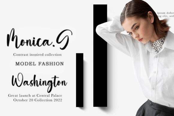 Slowdown Font PNG with transparent background - Preview 1