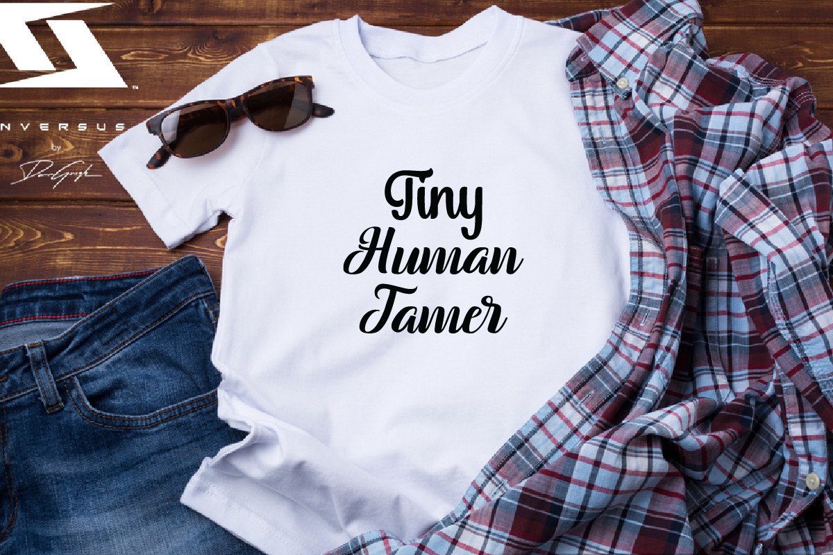 Tiny Human Tamer Svg T..shirt Design Graphic by Lal Mia · Creative Fabrica