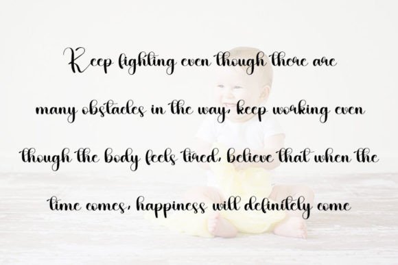 Baby Font - Preview 4