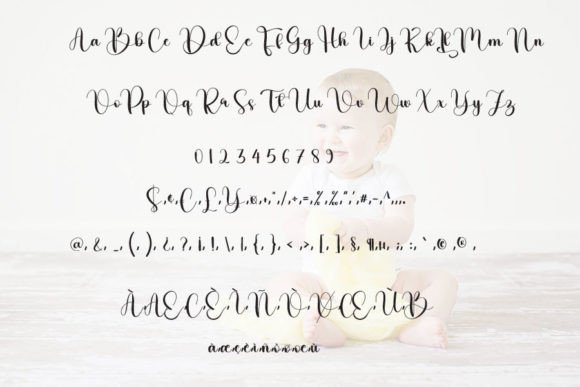 Baby Font - Preview 5