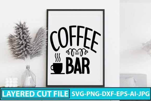 Coffee Bar Svg Design 15