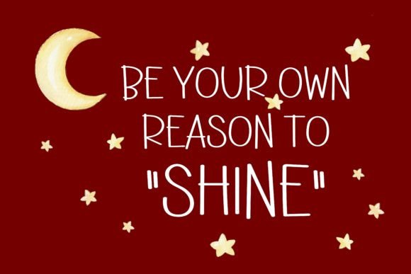 Late Night Font PNG with transparent background - Preview 1