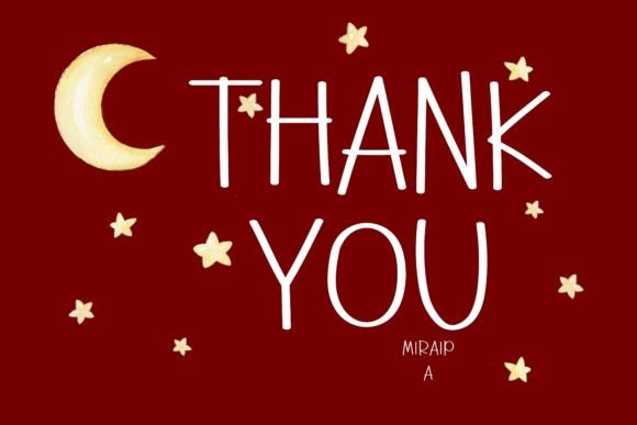 Late Night Font PNG with transparent background - Preview 4