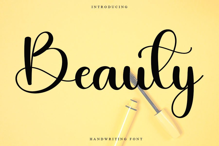 Beauty Font by Ganden Letter · Creative Fabrica