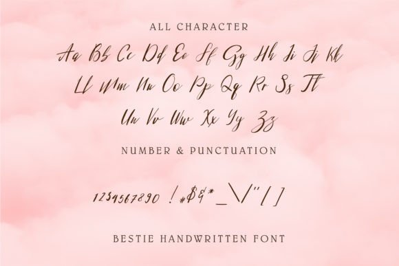Bestie Font - Preview 4