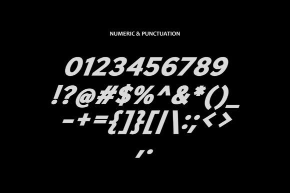Black Junts Font - Preview 4