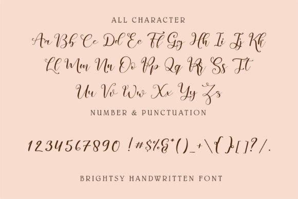 Brightsy Font - Preview 4