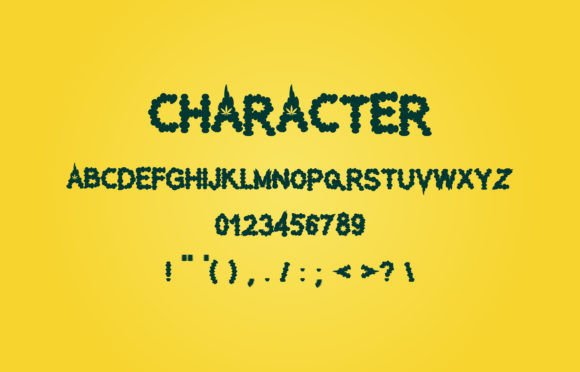 Cannabis Font - Preview 2