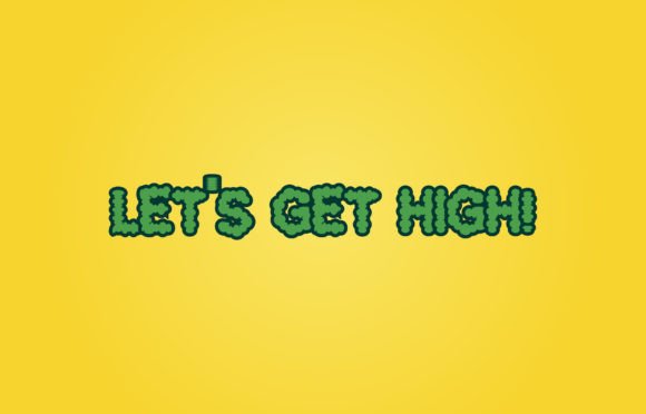 Cannabis Font - Preview 3