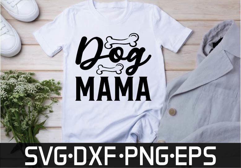 Dog Mama SVG Design Graphic by Rashedul design store · Creative Fabrica