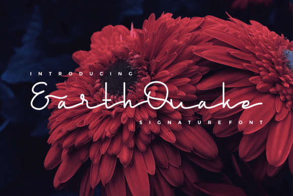 Earth Quake Font - Preview 1