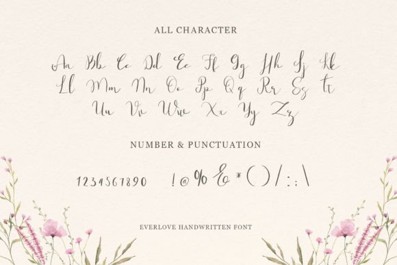 Everlove Font - Preview 5