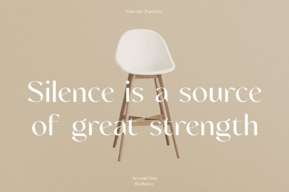 Gavensy Font - Preview 3