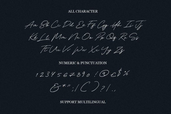 Gilbertson Font - Preview 3