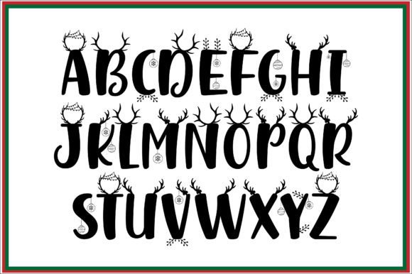 Happy Christmas Party Font - Preview 1