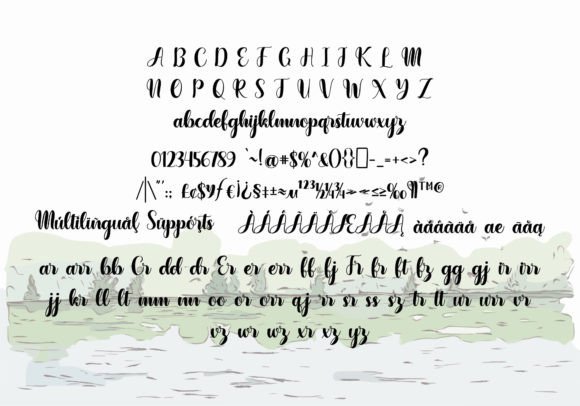 Madagascars Font PNG with transparent background - Preview 5
