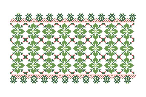 Ukraine Patterned Background