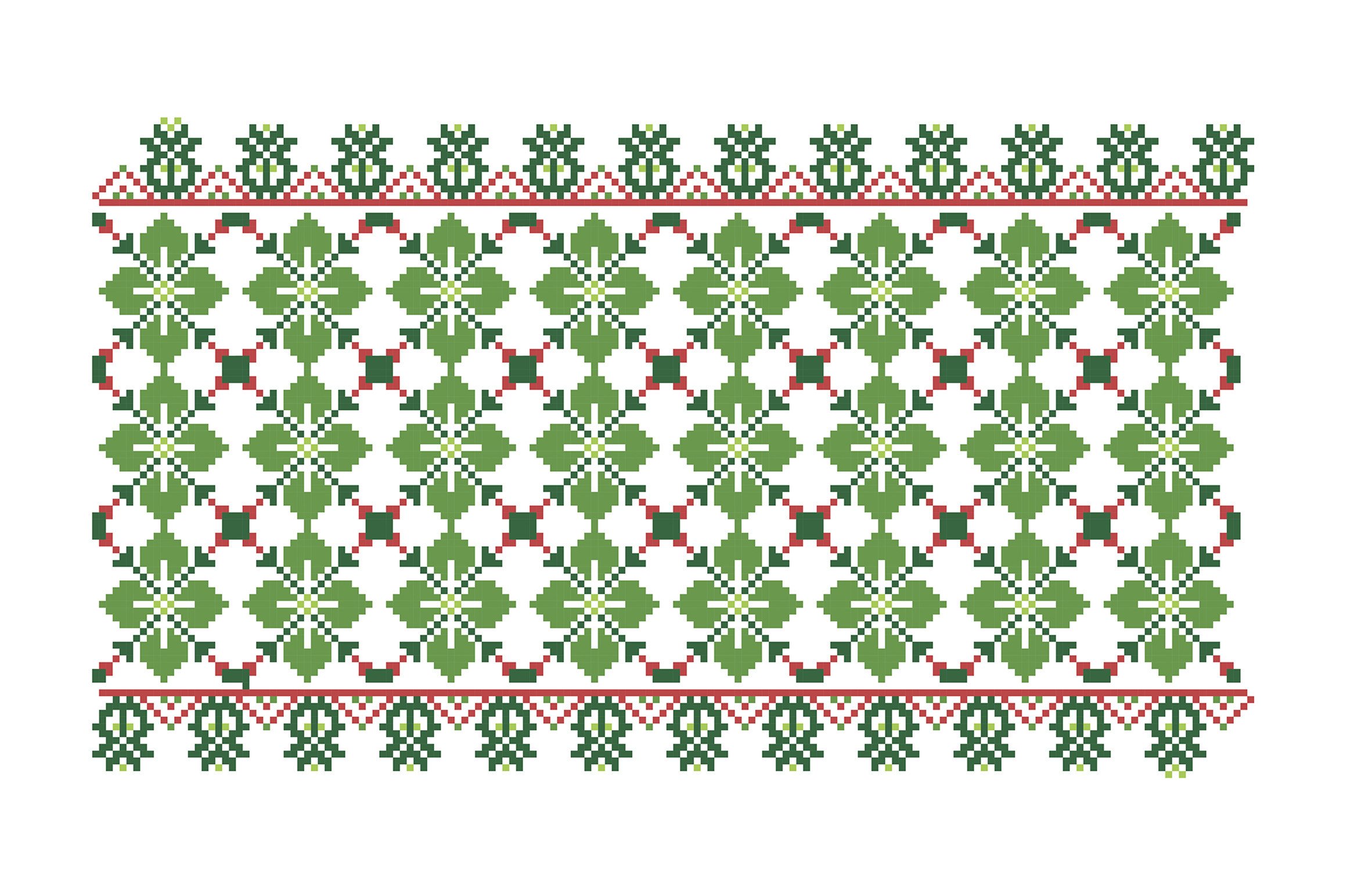 Ukraine Patterned Background