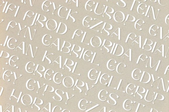 Agnoses Font - Preview 6