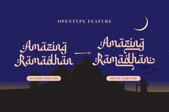Amazing Ramadhan Font - Preview 1