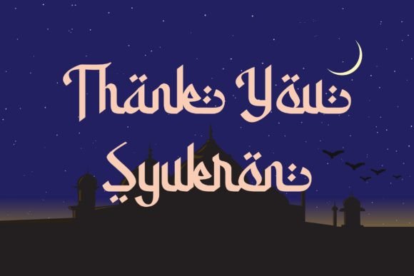 Amazing Ramadhan Font - Preview 6