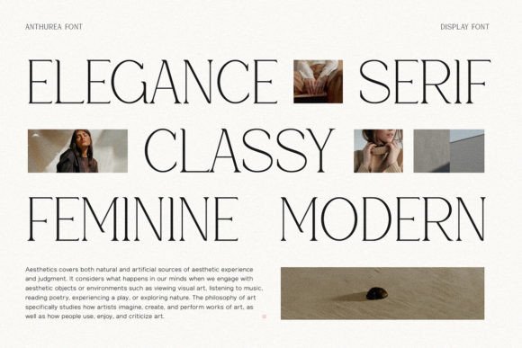 Anthurea Font - Preview 1