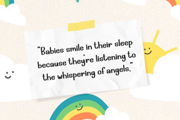 Baby Kids Font - Preview 1