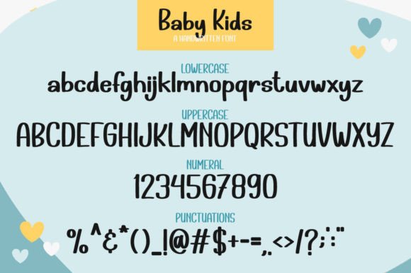 Baby Kids Font - Preview 6