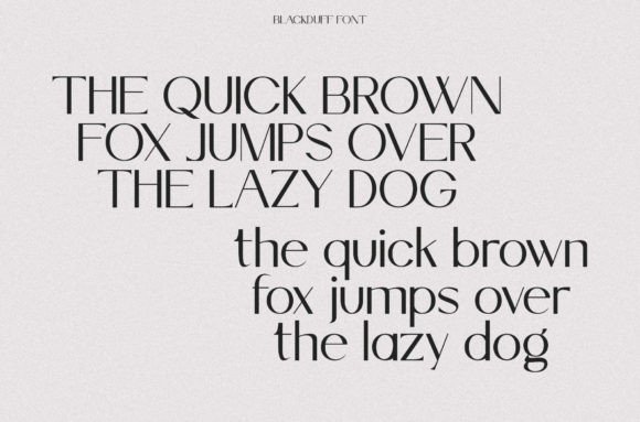 Blackduff Font PNG with transparent background - Preview 6
