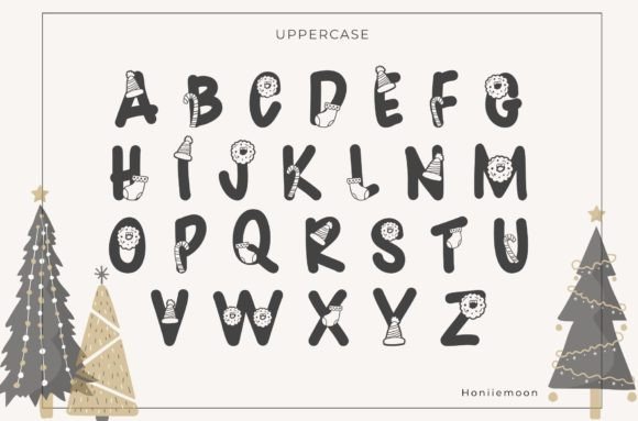 Christmas Party Font - Preview 1